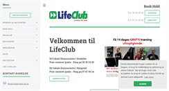 Desktop Screenshot of lifeclub.dk